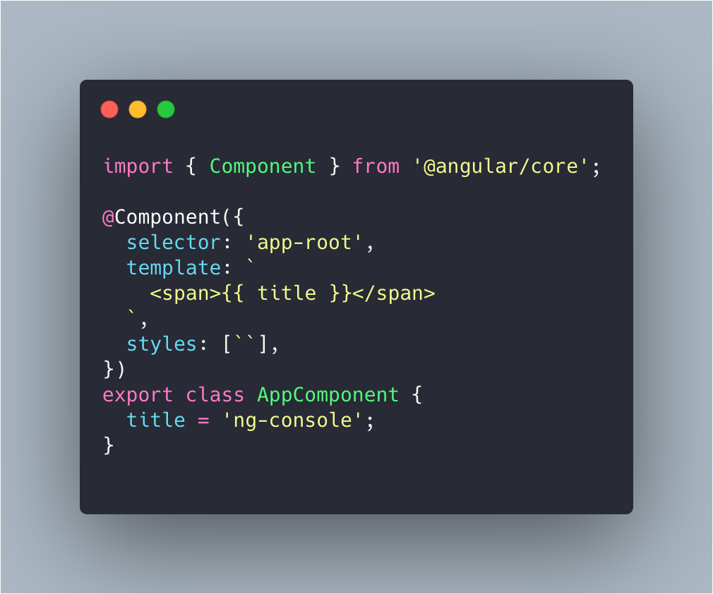 Angular componente